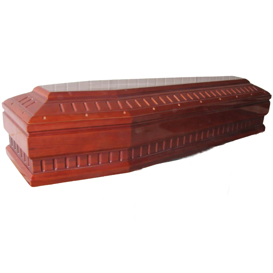 Russian Style Children Poplar Wood Coffin factory