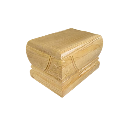 Pine Wood Cinerary Casket Urns